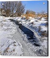 Snowy Landscape #1 Acrylic Print