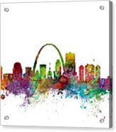 St Louis Missouri Skyline Acrylic Print