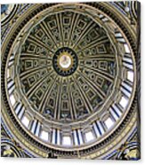 St. Peter's Basilica Dome #1 Acrylic Print