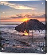 Sunset At Windansea Beach #2 Acrylic Print