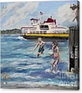 Takin' The Plunge #1 Acrylic Print