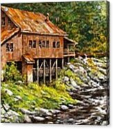 The Grist Mill Acrylic Print