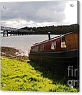 The Old Barge #1 Acrylic Print