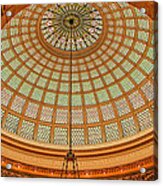 Tiffany Dome Chicago Cultural Museum #1 Acrylic Print