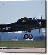 Tigercat Gaining Altitude #1 Acrylic Print