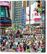 Times Square New York Acrylic Print