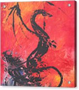 Turbulent Dragon #1 Acrylic Print