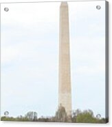 Washington Monument - Cherry Blossoms - Washington Dc - 011310 #1 Acrylic Print