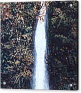 White Lady Waterfall Lydford Gorge Devon Uk #2 Acrylic Print