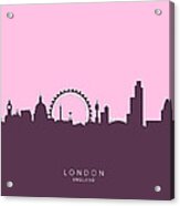 London England Skyline Acrylic Print