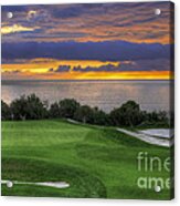 11th Green - Trump National Golf Course Acrylic Print