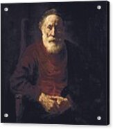 Rembrandt, Harmenszoon Van Rijn, Called #12 Acrylic Print