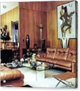 Yves Saint Laurent's Living Room #13 Acrylic Print