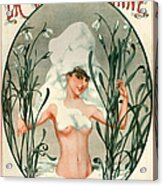 1920s France La Vie Parisienne Magazine #138 Acrylic Print