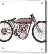1915 Harley-davidson 11-k Acrylic Print