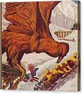 1924 Winter Olympic Games France Chamonix Acrylic Print