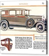 1928 Studebaker Acrylic Print