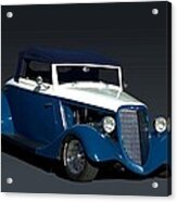 1934 Ford Roadster Hot Rod Acrylic Print