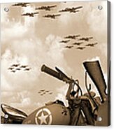 1942 Indian 841 - B-17 Flying Fortress' Acrylic Print