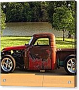 1950 Chevrolet Stubby Pickup Truck Acrylic Print