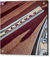 1950 Mercury Emblem Acrylic Print