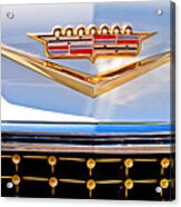 1958 Cadillac Eldorado Biarritz Convertible Emblem Acrylic Print