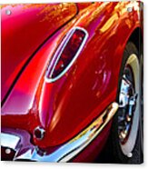 1960 Corvette Acrylic Print