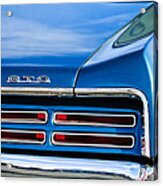 1967 Pontiac Gto Taillight Emblem -0340c Acrylic Print