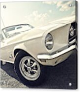 1968 Ford Mustang Convertible Acrylic Print