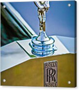 1994 Rolls-royce Hood Ornament - Emblem -0691c Acrylic Print