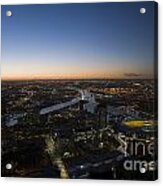 Aerial View Of Melbourne #2 Acrylic Print