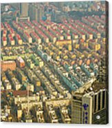Aerial View Of New Pudong District #2 Acrylic Print