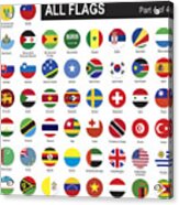 All World Flags #2 Acrylic Print