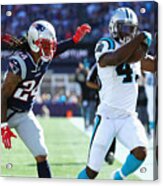 Carolina Panthers V new England Patriots #2 Acrylic Print