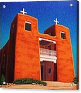 El Corazon Sagrado Acrylic Print