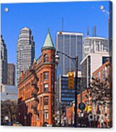 Flatiron Building In Toronto #3 Acrylic Print