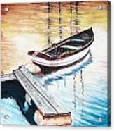 Floating Dock #2 Acrylic Print
