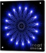 Kaleidoscopic Image Created From Real Electrical Arcs #2 Acrylic Print
