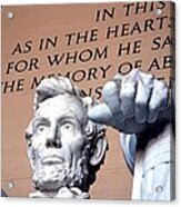 Lincoln Memorial Acrylic Print
