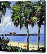 Naples Pier Naples Florida Acrylic Print