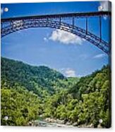 New River Bridge #3 Acrylic Print