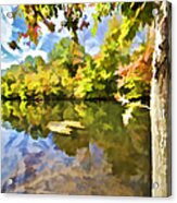 Reflections On The Canal Ii #2 Acrylic Print