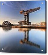 River Clyde Reflections #2 Acrylic Print