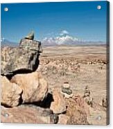 Road From Arequipa To Chivay #2 Acrylic Print
