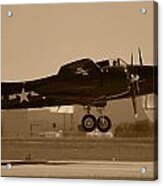 Tigercat Gaining Altitude #2 Acrylic Print