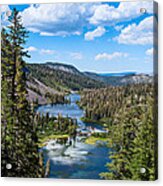 Twin Lakes In Mammoth Lakes In California. #2 Acrylic Print