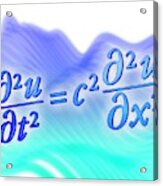 Wave Equation #2 Acrylic Print