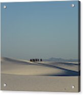 White Sands National Monument, Nm #2 Acrylic Print