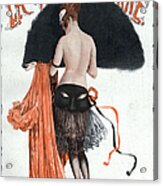 La Vie Parisienne  1920 1920s France #21 Acrylic Print