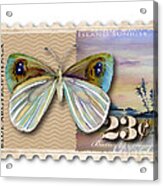 23 Cent Butterfly Stamp Acrylic Print